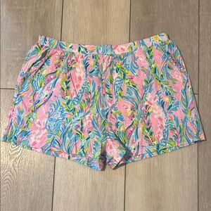 Lilly Pulitzer Girls Ygritte Shorts Size XL fits women’s XS